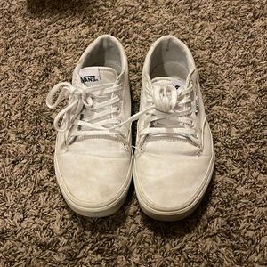 White vans size 7.0